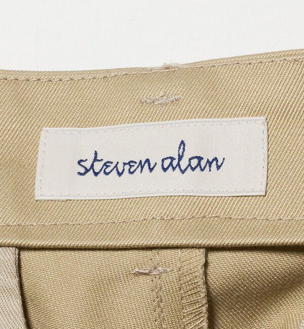 STEVEN ALAN「＜Steven Alan＞タック チノ ワイド トラウザー」|チノ|