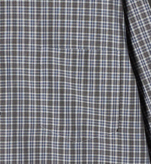 BEAUTY&YOUTH UNITED ARROWS「ツイスト チェック レギュラー シャツ FORM型」|シャツ・ブラウス|