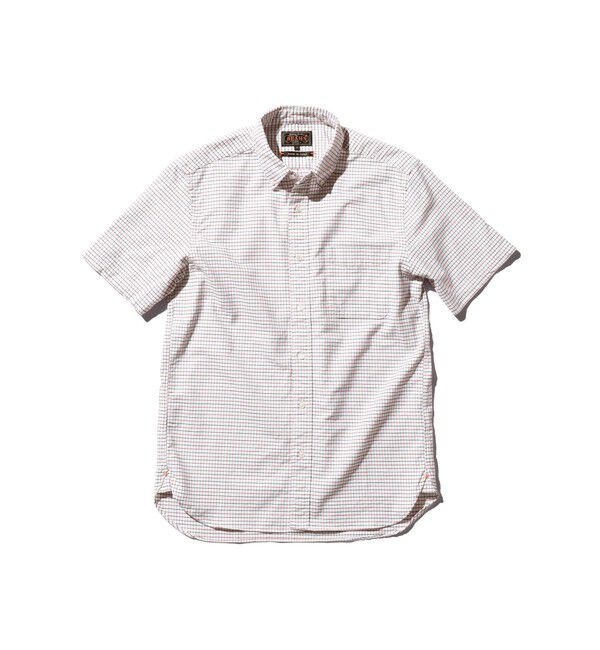 BEAMS「B.D. Oxford Tattersall」|シャツ・ブラウス|RED