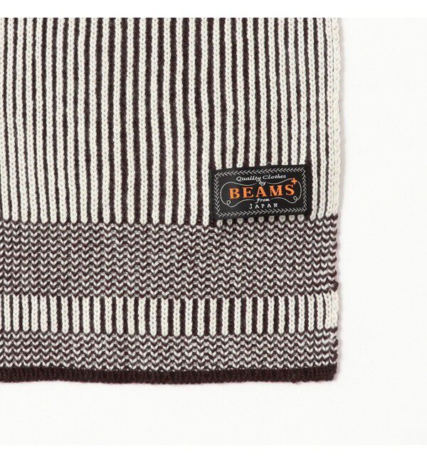 BEAMS PLUS「Wool Cashmere Rib Scarf」|マフラー|