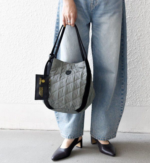 SHIPS any「【SHIPS any別注】Folna: 2WAY キルティング バッグ」|トートバッグ|