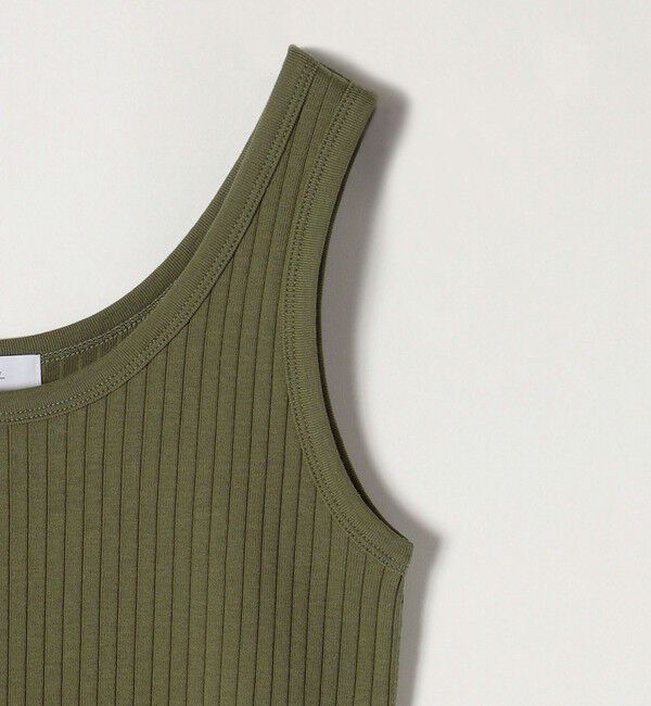 SHIPS any「SHIPS any:〈ウォッシャブル〉テレコ タンク トップ2」|タンクトップ|