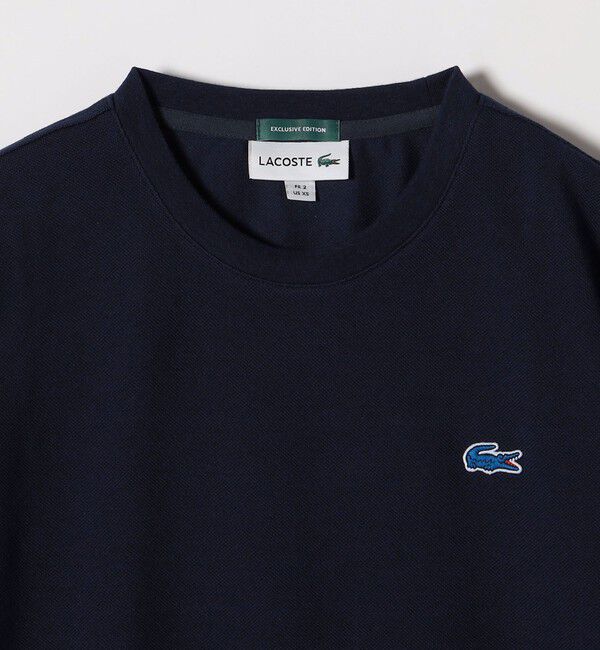 SHIPS any「《一部追加予約》【SHIPS any別注】LACOSTE:〈洗濯機可能〉PIQUE クルーネック Tシャツ 26SS」|Tシャツ・カットソー|