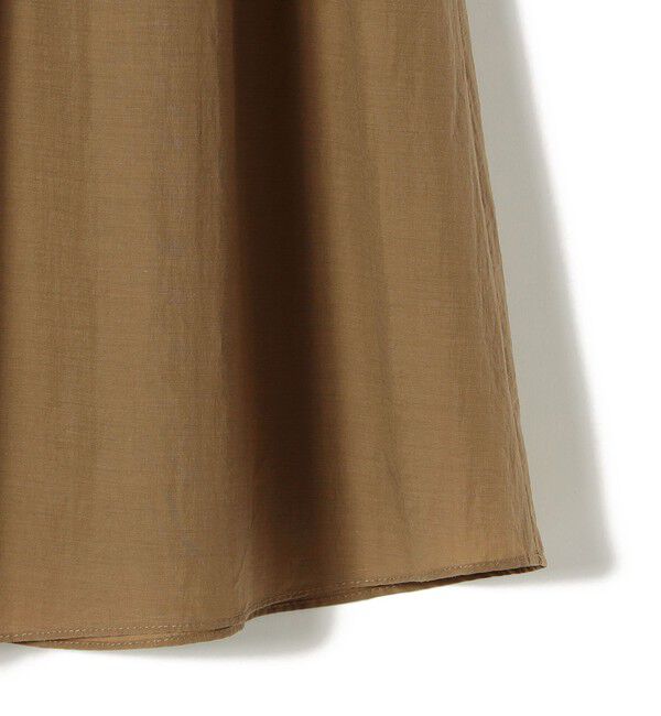 SHIPS for women「〈手洗い可能〉ライト タフタ タック フレア スカート」|スカート|