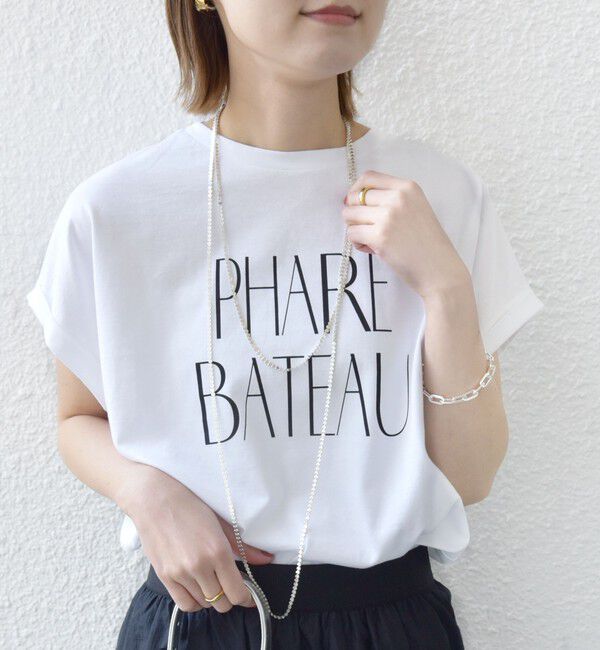 SHIPS for women「〈洗濯機可能〉プラチナ ヴェール TEE」|Tシャツ・カットソー|