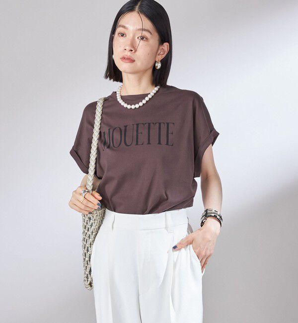 SHIPS for women「〈洗濯機可能〉プラチナ ヴェール TEE」|Tシャツ・カットソー|