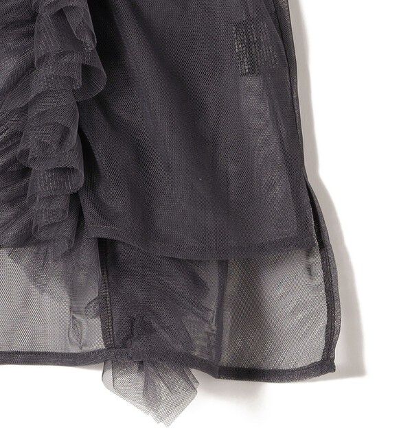 SHIPS for women「【SHIPS別注】kaene:チュール フリル スリーブ オールインワン（セレモニー対応可）」|オールインワン|