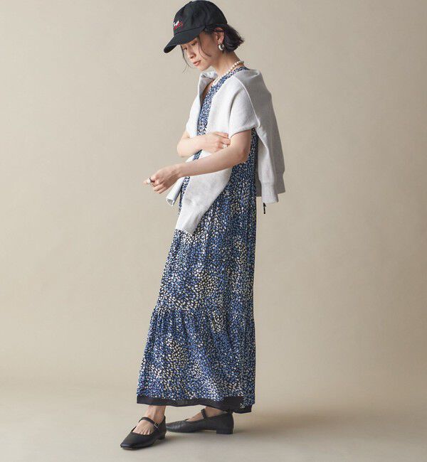 SHIPS for women「SHIPS NINE CASE:プリント ワンピース」|ワンピース|