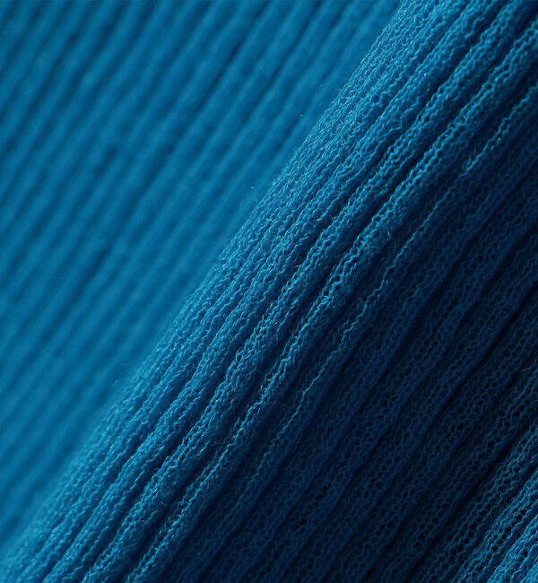 SHIPS for women「〈手洗い可能〉ラミー混 シアー ヘンリー ネック ニット」|ニット・セーター|