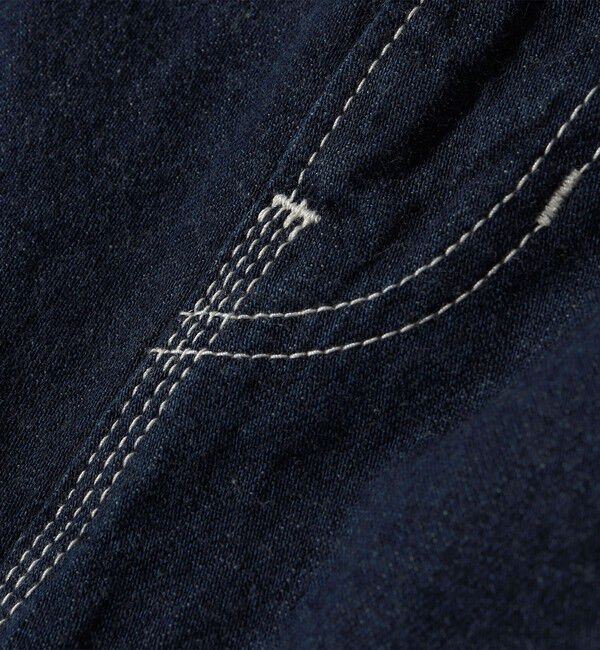 SHIPS for women「SHIPS Primary Navy Label:11oz OW SELVAGE DENIM」|デニム|
