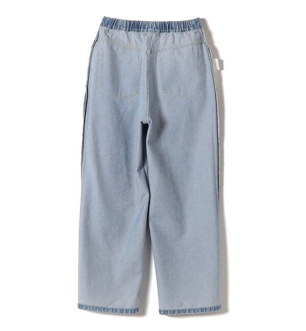 SHIPS for women「〈洗濯機可能〉ドロスト イージー デニム パンツ」|デニム|