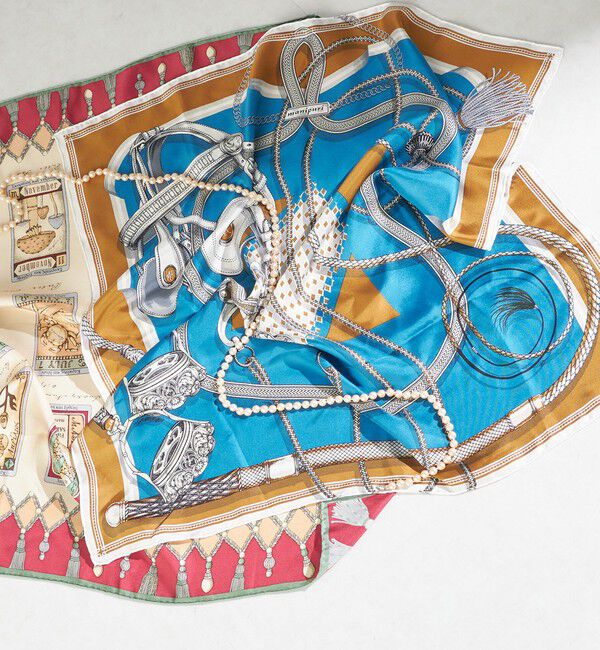 SHIPS for women「manipuri: スカーフ 65&times;65」|バンダナ・スカーフ|