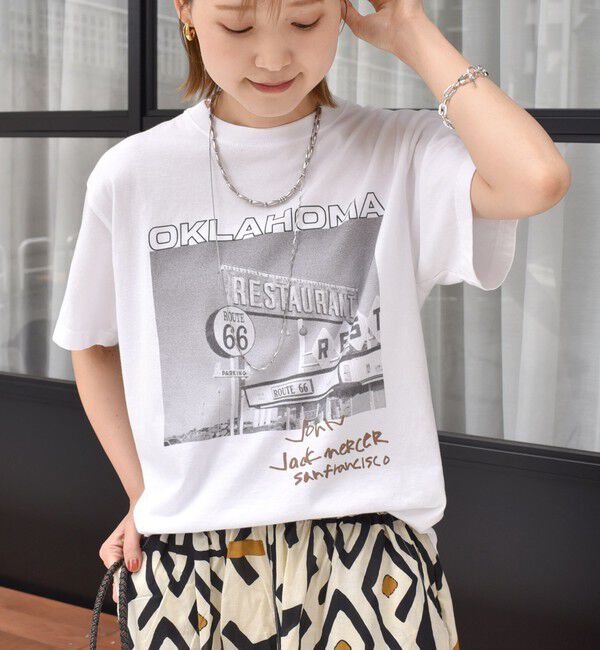 SHIPS for women「【SHIPS別注】J.J MERCER:プリント TEE」|Tシャツ・カットソー|