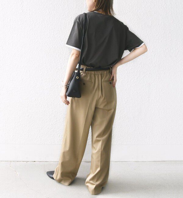 SHIPS for women「〈接触冷感〉レイヤード ライク TEE」|Tシャツ・カットソー|