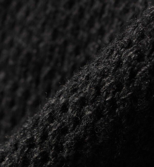 SHIPS for women「SHIPS Primary Navy Label:〈手洗い可能〉メッシュ ライン ニット ベスト」|ベスト・ジレ|