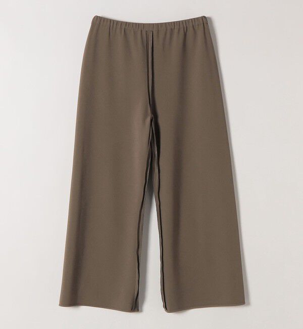 quaranciel「《予約》quaranciel:〈手洗い可能〉バイアス ストレッチ イージー ワイド パンツ」|その他|