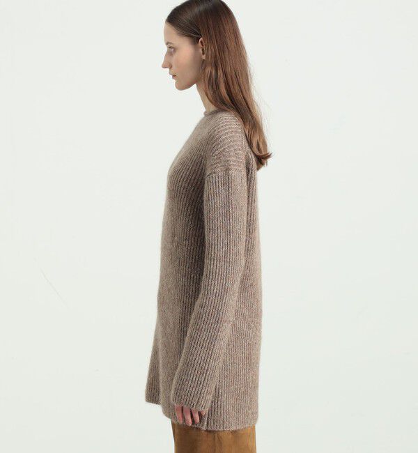 BACCA「アルパカラメミックス ニットワンピース」|ニット・セーター|