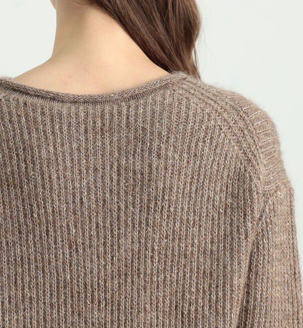 BACCA「アルパカラメミックス ニットワンピース」|ニット・セーター|