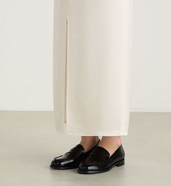 Edition「ハンマーサテン タイトスカート」|タイト|