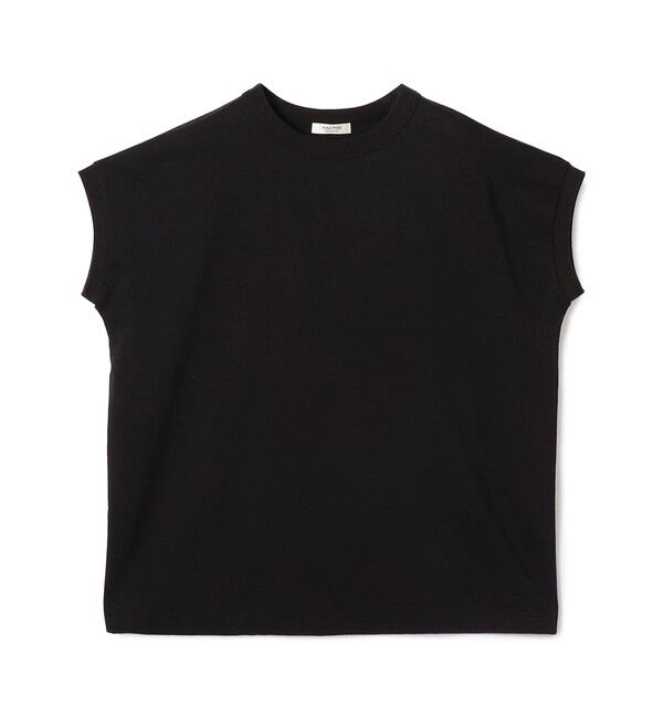 MACPHEE「ジャージーステッチ キャップスリーブプルオーバー」|Tシャツ・カットソー|19 ブラック