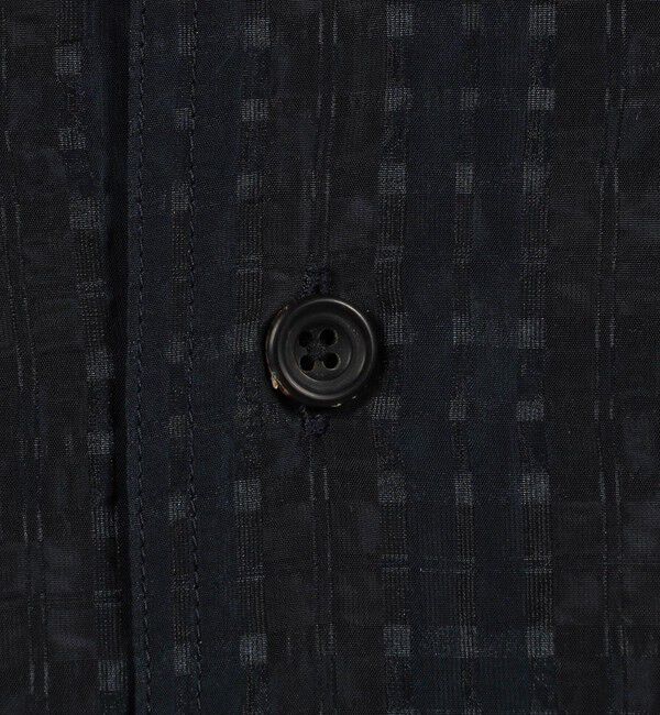 TOMORROWLAND MENS「ポリエステル キュプラ ナイロン チェック ダブルポケットシャツ」|シャツ・ブラウス|