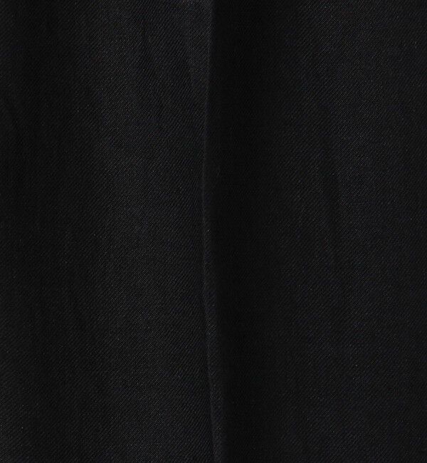 TOMORROWLAND MENS「リネン バックベルト ペグトップスラックス SOLBIATI」|スラックス|