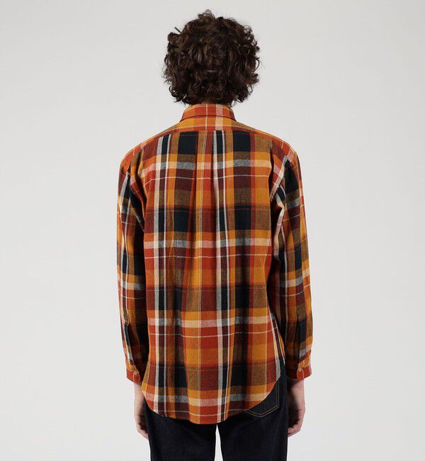 TOMORROWLAND MENS「コットンビエラチェック ダブルポケット ロングスリーブシャツ」|シャツ・ブラウス|