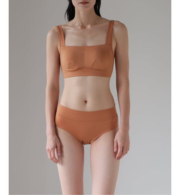 EMILYWEEK「【CALM】ハーフトップブラ（テラコッタ）」|インナー|