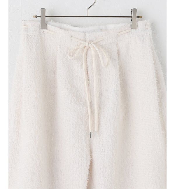 IENA LA BOUCLE「KAYLE/ケイル TEXTURED TWILL BARREL TROUSERS K-2005A」|その他|