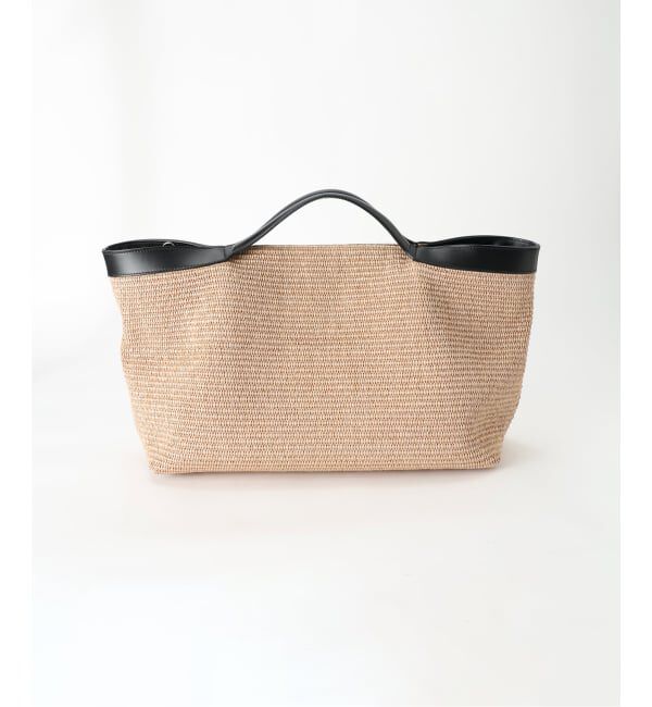 VERMEIL par iena「《予約》GAVA ガバ ラフィアx牛革 トートバッグ NIKO」|トートバッグ|