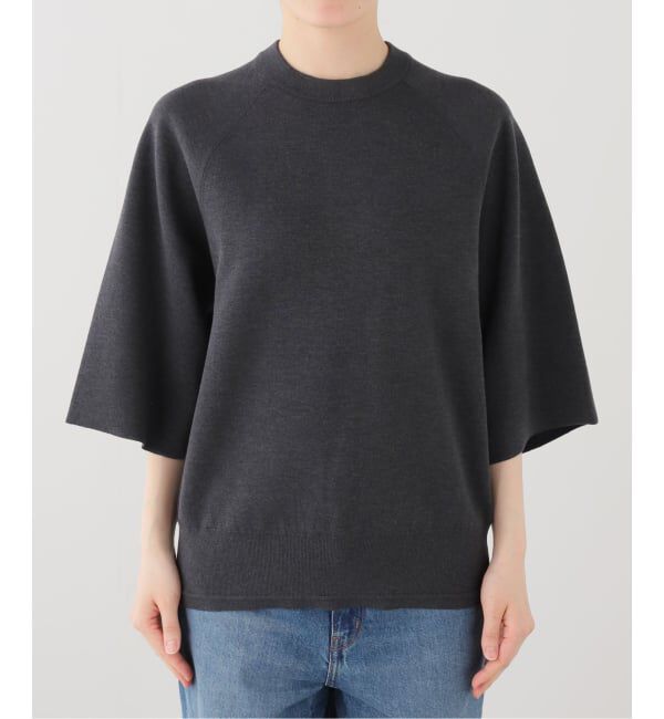 IENA「Maison IENA ダンボールプルオーバー」|ニット・セーター|グレー