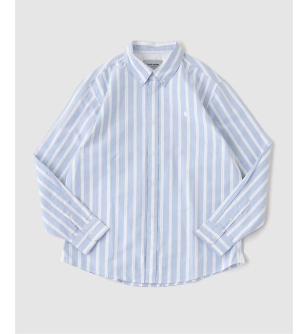 PULP「CARHARTT WIP / カーハート ダブリューアイピー L/S DEVEN SHIRT」|シャツ・ブラウス|ブルー