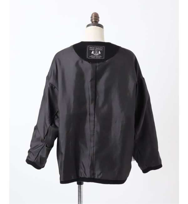 JOURNAL STANDARD「《追加》スーパー140ビーバーノーカラーショートコート」|ノーカラーコート|