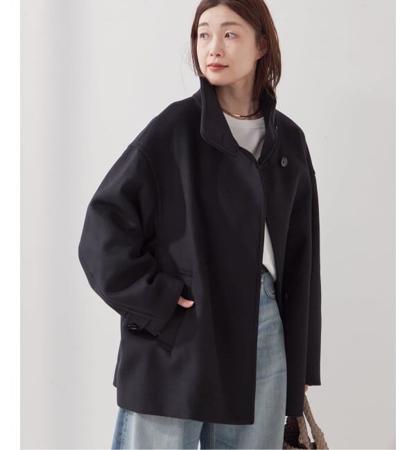 journal standard L'essage「《追加2》MANTECO/TWEEDスタンドショートコート」|その他|
