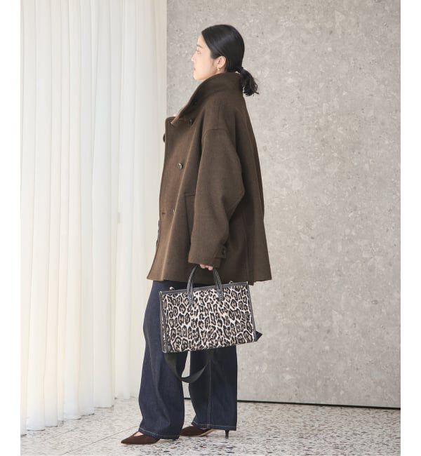 journal standard L'essage「《追加2》MANTECO/TWEEDスタンドショートコート」|その他|