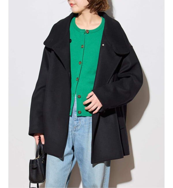 journal standard L'essage「《追加2》MANTECO/TWEEDスタンドショートコート」|その他|