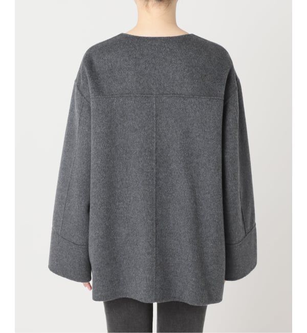 JOURNAL STANDARD relume「《新色》リバーシブルノーカラーショートコート」|ノーカラーコート|