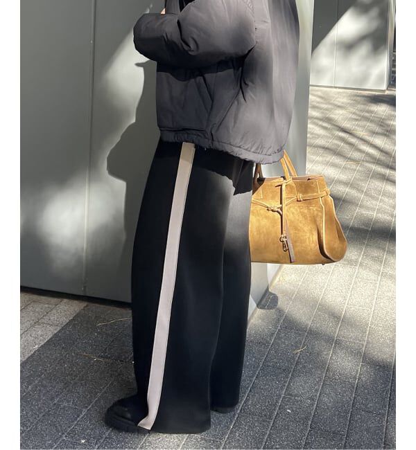 JOURNAL STANDARD「《WEB限定追加2》ウォッシャブルトラックパンツ」|その他|ブラック