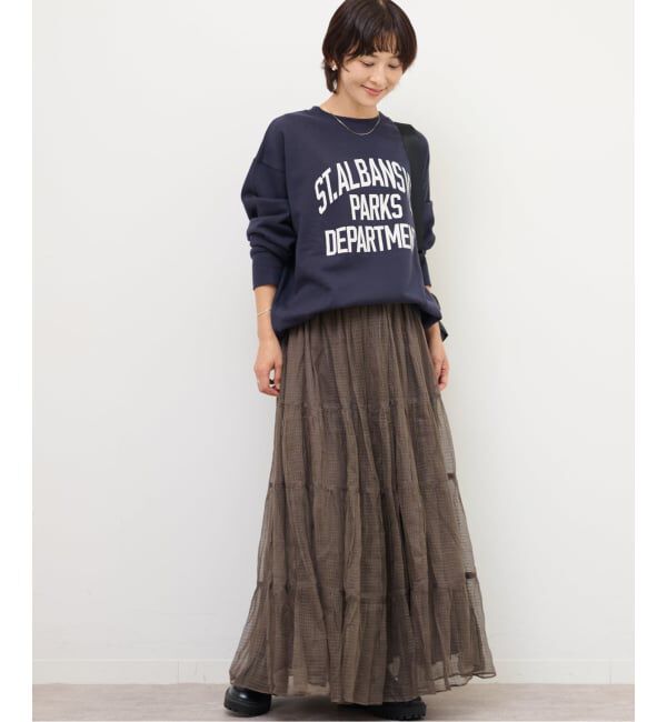 JOURNAL STANDARD relume「シアーチェックティアードイージースカート」|スカート|