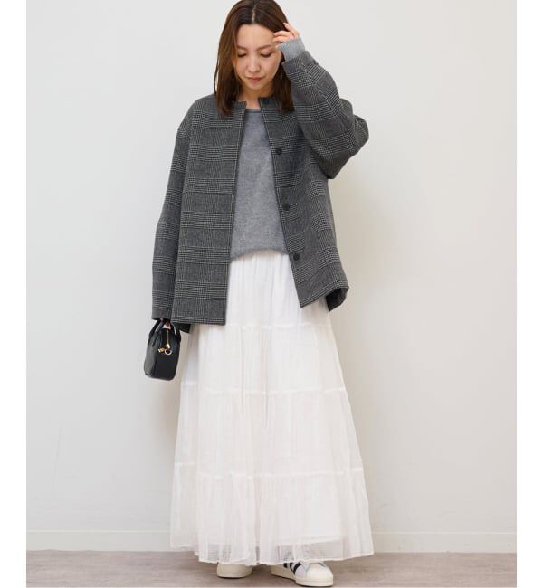 JOURNAL STANDARD relume「シアーチェックティアードイージースカート」|スカート|