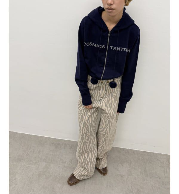 Oriens JOURNAL STANDARD「レタリングニットフーディー」|ニット・セーター|