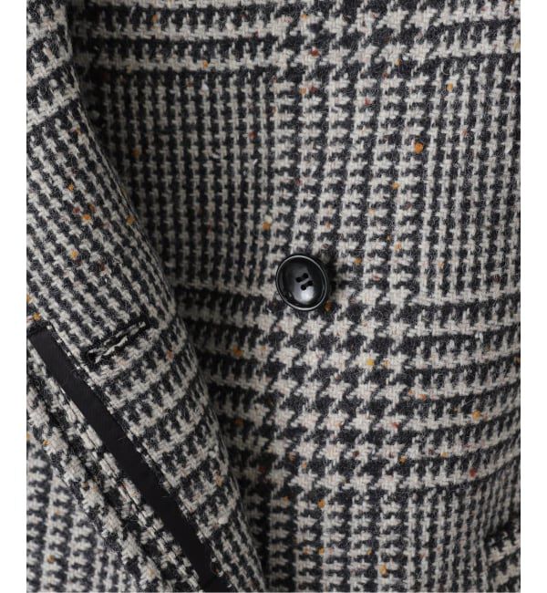 journal standard L'essage「BALLI/CHECKスタンドカラーショートコート」|その他|
