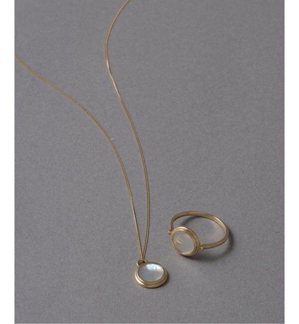 Lilas by Spick&Span「サークルシェルリング K10」|リング|