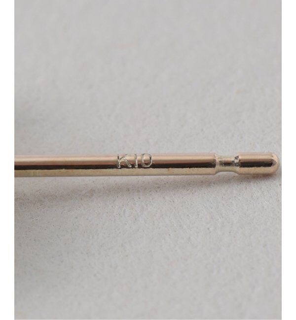 Lilas by Spick&Span「ホースシューピアス K10（両耳）」|ピアス|