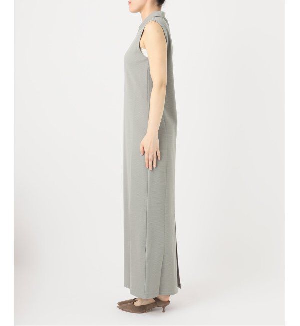 NOBLE「【NOBLE&times;L'AUBE BLANC】ミラノリブジャージワンピース」|ワンピース|