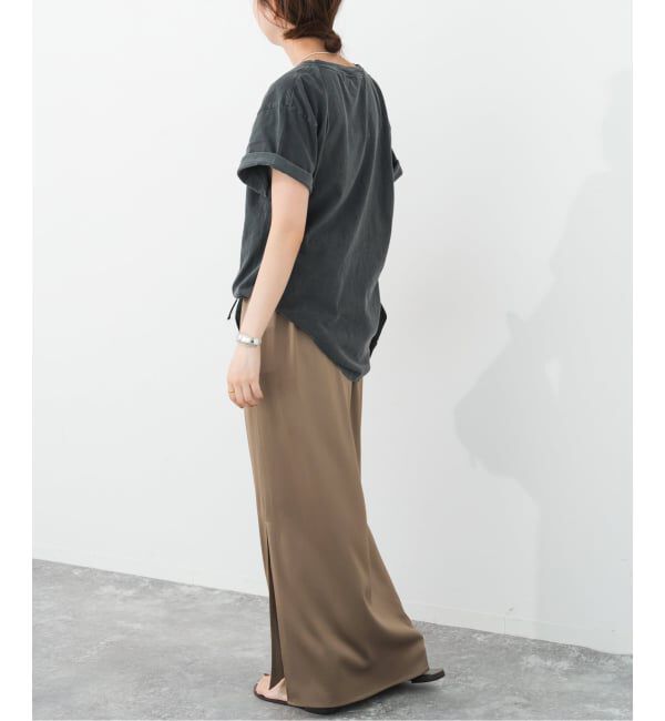 Spick and Span「《追加》サテンイージースカート」|スカート|