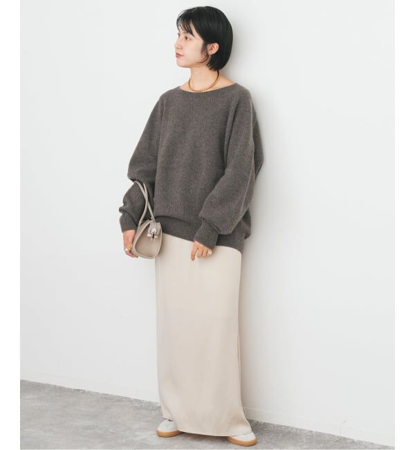 Spick and Span「《追加》サテンイージースカート」|スカート|