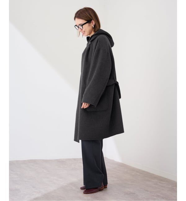 FRAMeWORK「≪追加≫SUPER160'sフーディショートコート 2」|その他|