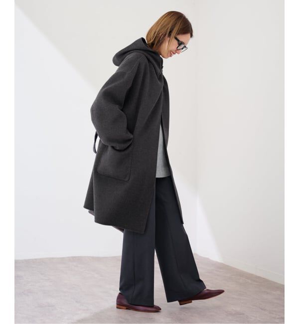 FRAMeWORK「≪追加≫SUPER160'sフーディショートコート 2」|その他|