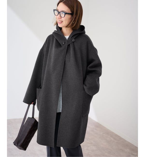 FRAMeWORK「≪追加≫SUPER160'sフーディショートコート 2」|その他|